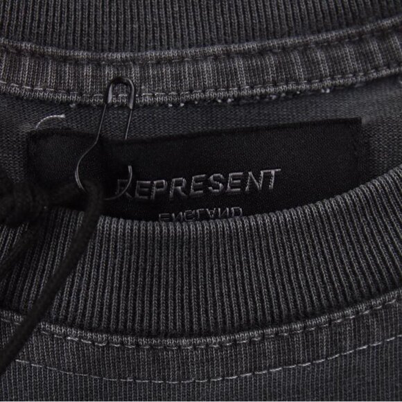 Represent 23ss Night Scene Washed Print Short Sleeve - Picture 4 of 9